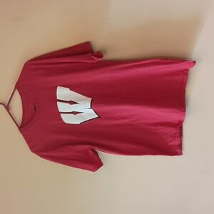 U of Wisconsin tee, sz XL